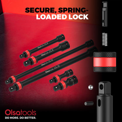 Locking Impact Socket Extension