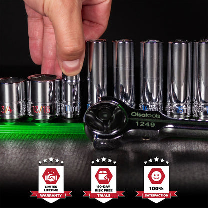 Magnetic Aluminum Socket Rails