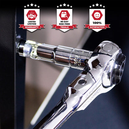 10 mm Socket Bottle Opener Keychain