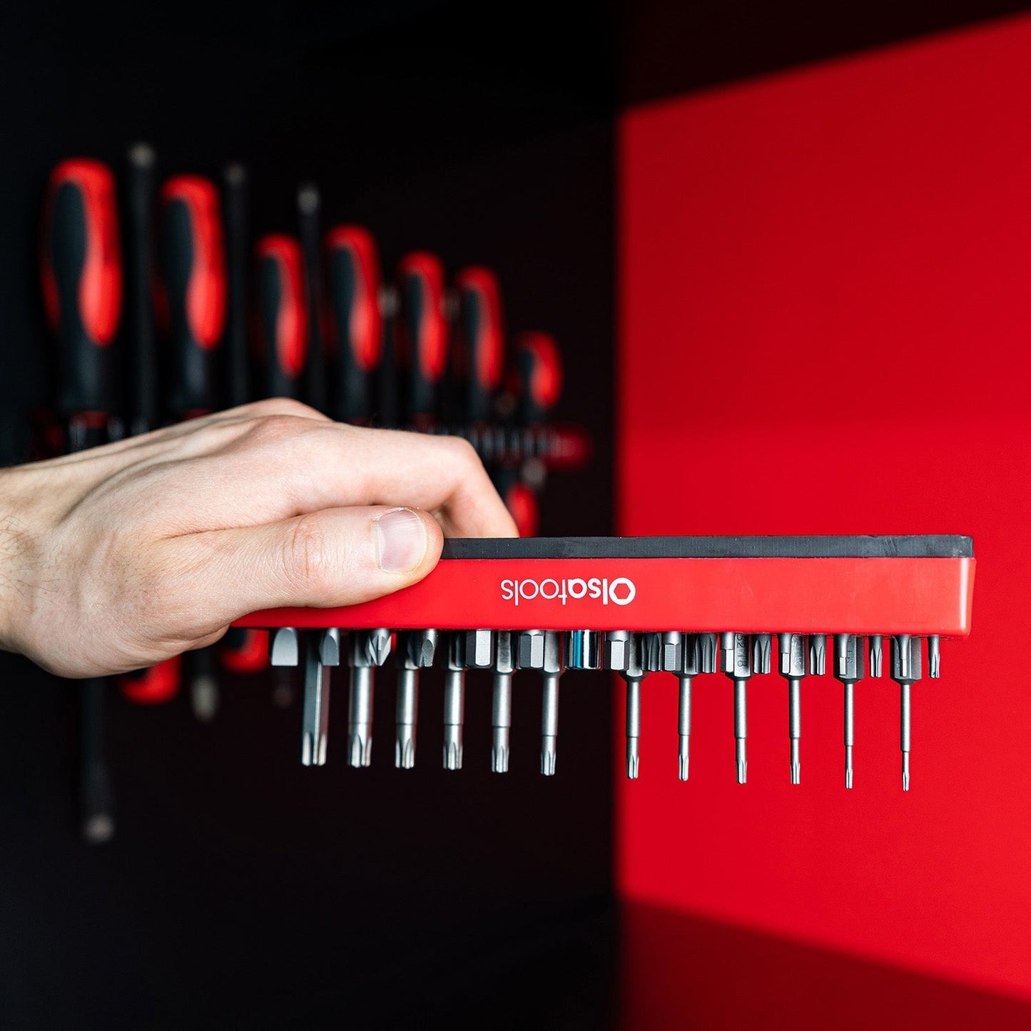 Magnetic Hex 1/4" Bit Organizer