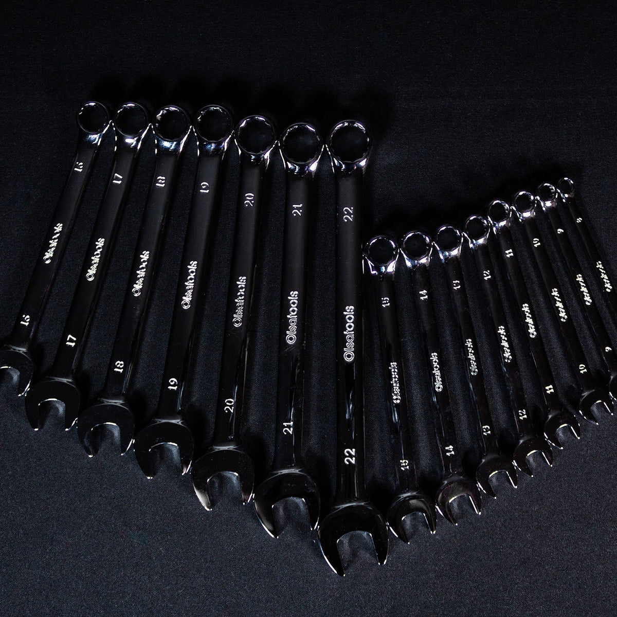 Premium 15-Piece Combination Wrench Set