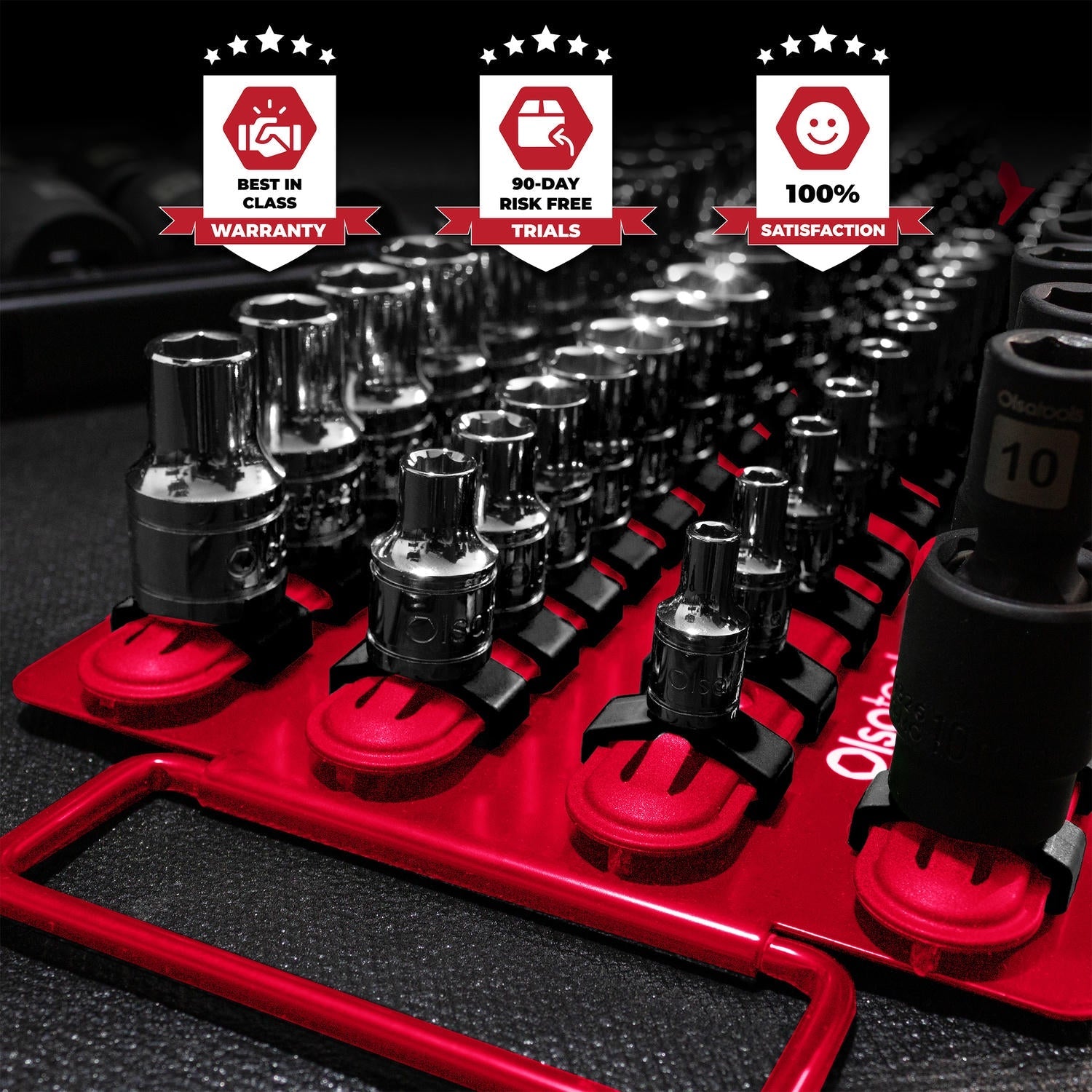 Socket Organizer Tray With Handle