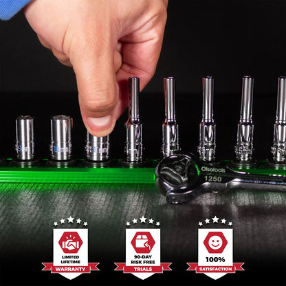 Magnetic Aluminum Socket Rails