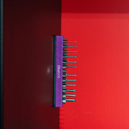 Magnetic Hex 1/4" Bit Organizer