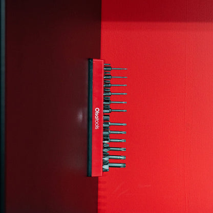 Magnetic Hex 1/4" Bit Organizer