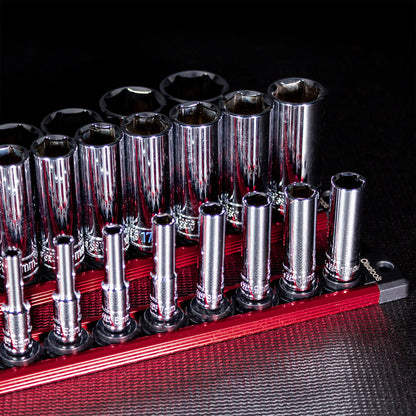 Magnetic Aluminum Socket Rails