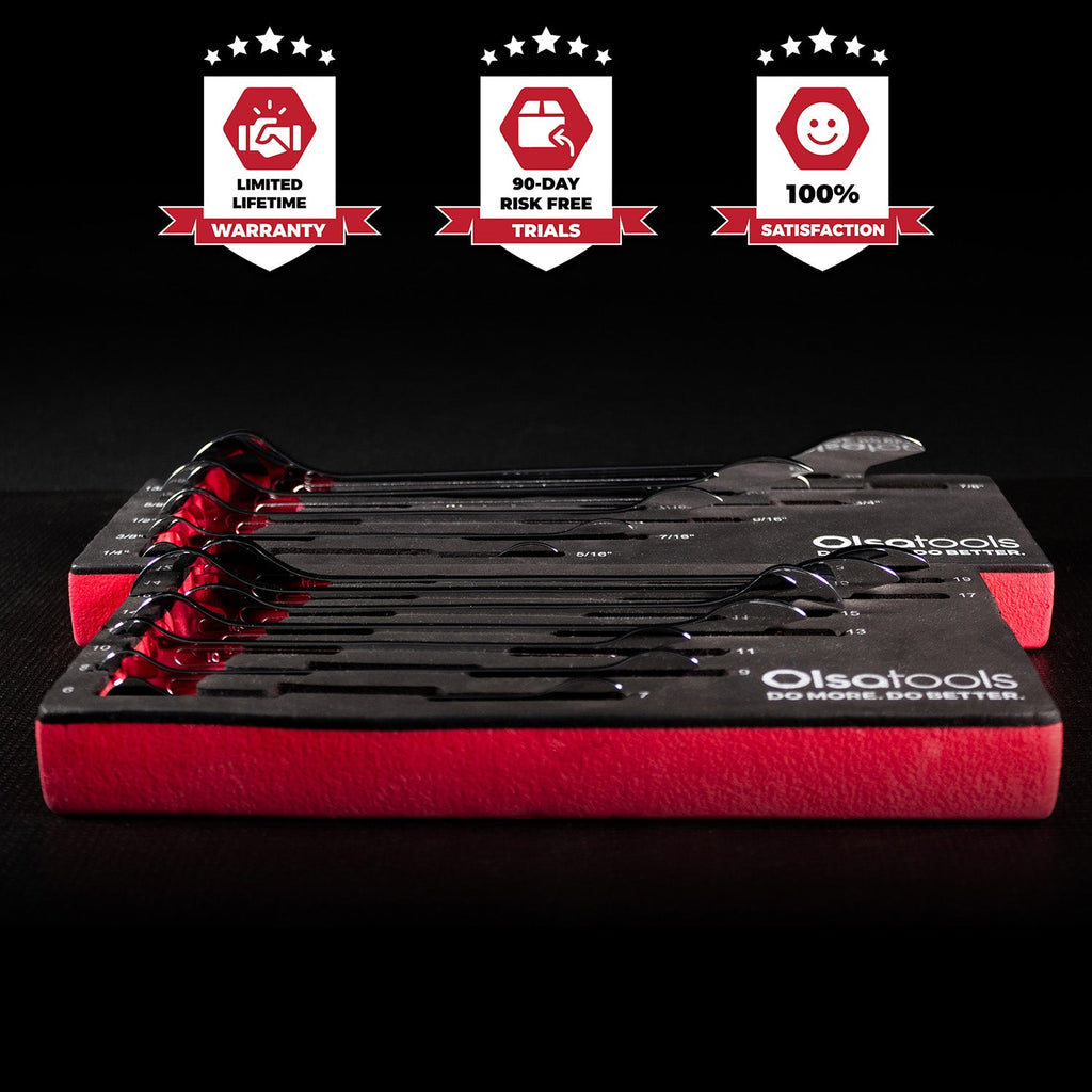 Slim Profile Wrench Set