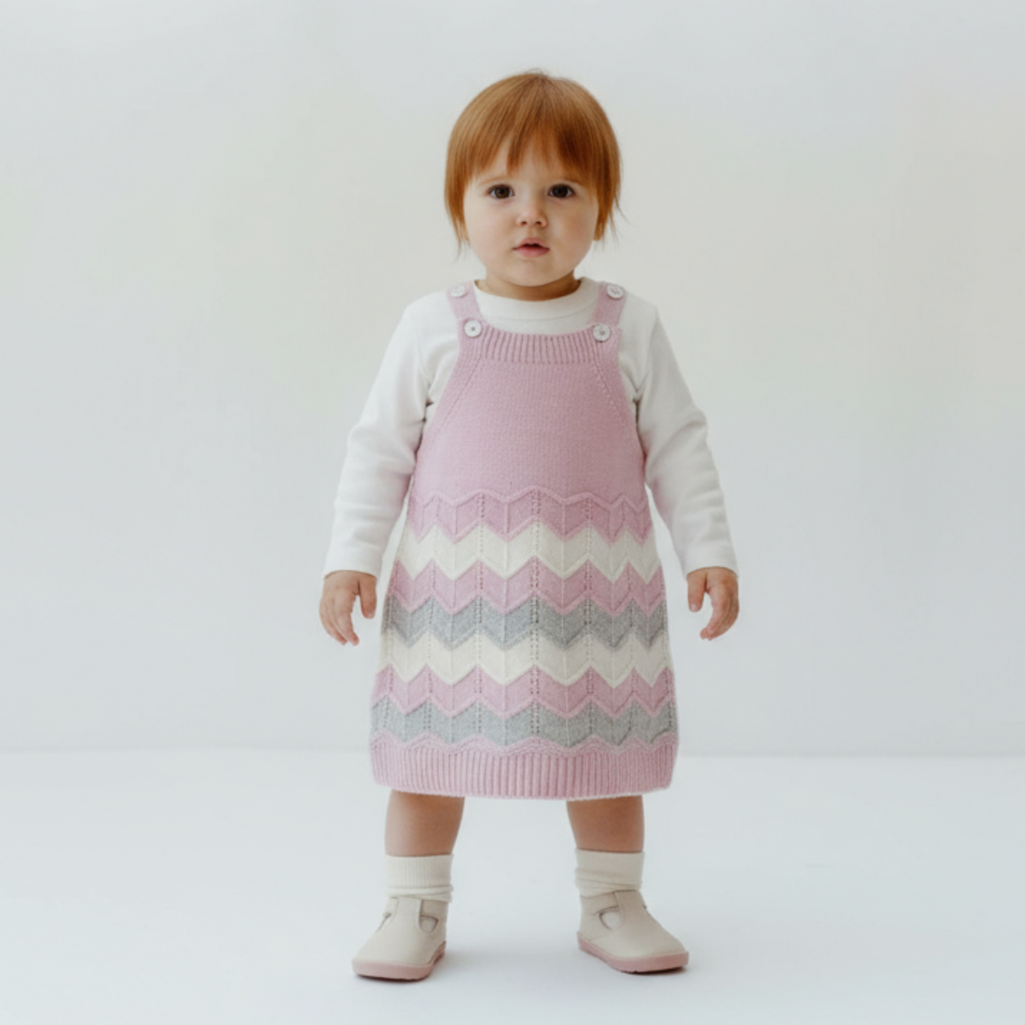 Knitted Princess Overall Set