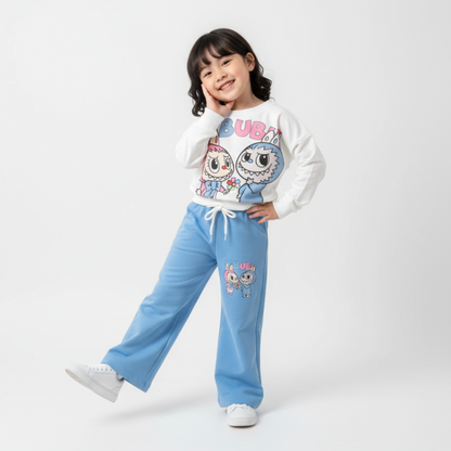 La-Bu-Bu Friends Girls Casual Set