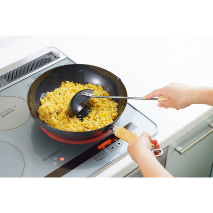 Chinese Metal Ladle – Yoshikawa Cook-Pal Japanese Wok Ladle