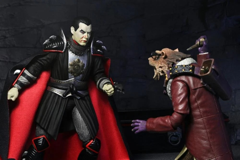 Universal Monsters x Teenage Mutant Ninja Turtles - Ultimate Shredder as Dracula Action Figurenv