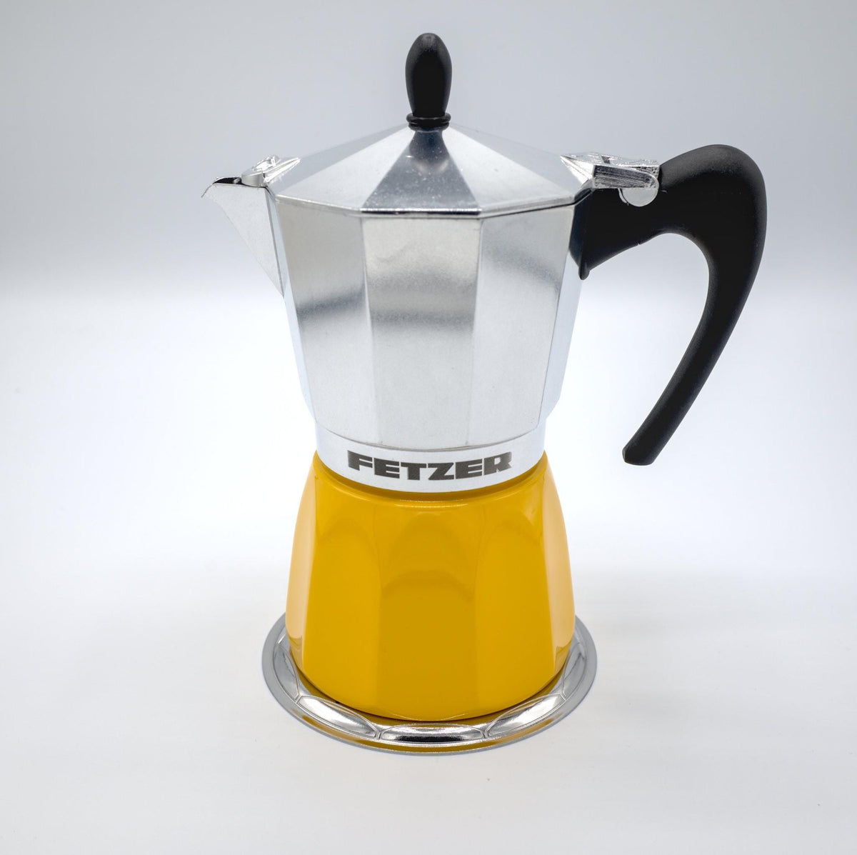 Induction-Ready! Dolce Moka Pots [Steel Boiler]
