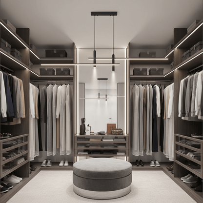 Intersecting Lines Geometric Chandelier
