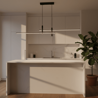 Intersecting Lines Geometric Chandelier