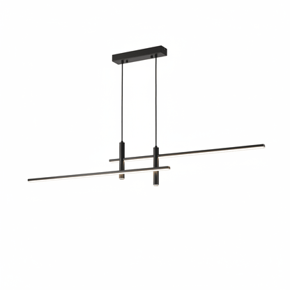 Intersecting Lines Geometric Chandelier
