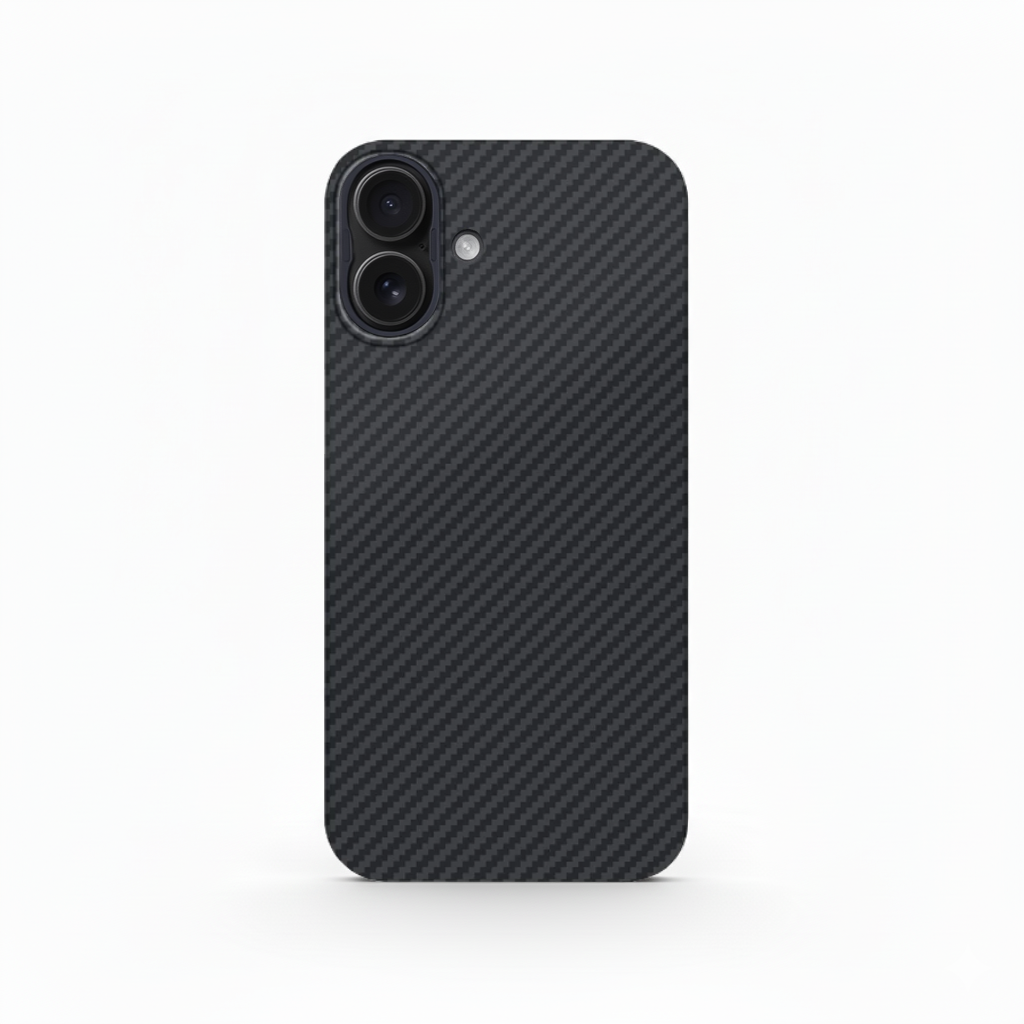 Real Aramid Fiber Case For iPhone 16 Pro