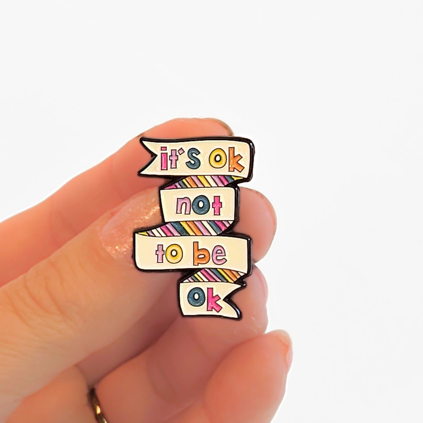 It's Ok Not To Be Ok | Collectible Pin - Products Added
