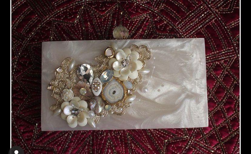 Jade – Sculptural Resin Table Clutch - Products Added