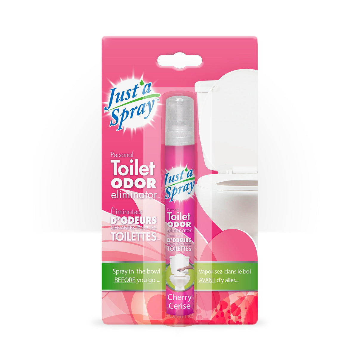 220 ml (7.44 oz), Cherry Toilet Spray | Just'a Spray