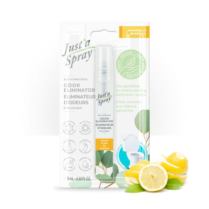 9 ml (0.3 oz), Island Fresh Toilet Spray | Just'a Spray