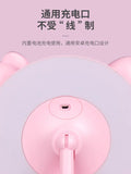 LED Makeup Mirror Desk Lamp - Cute Cartoon Design