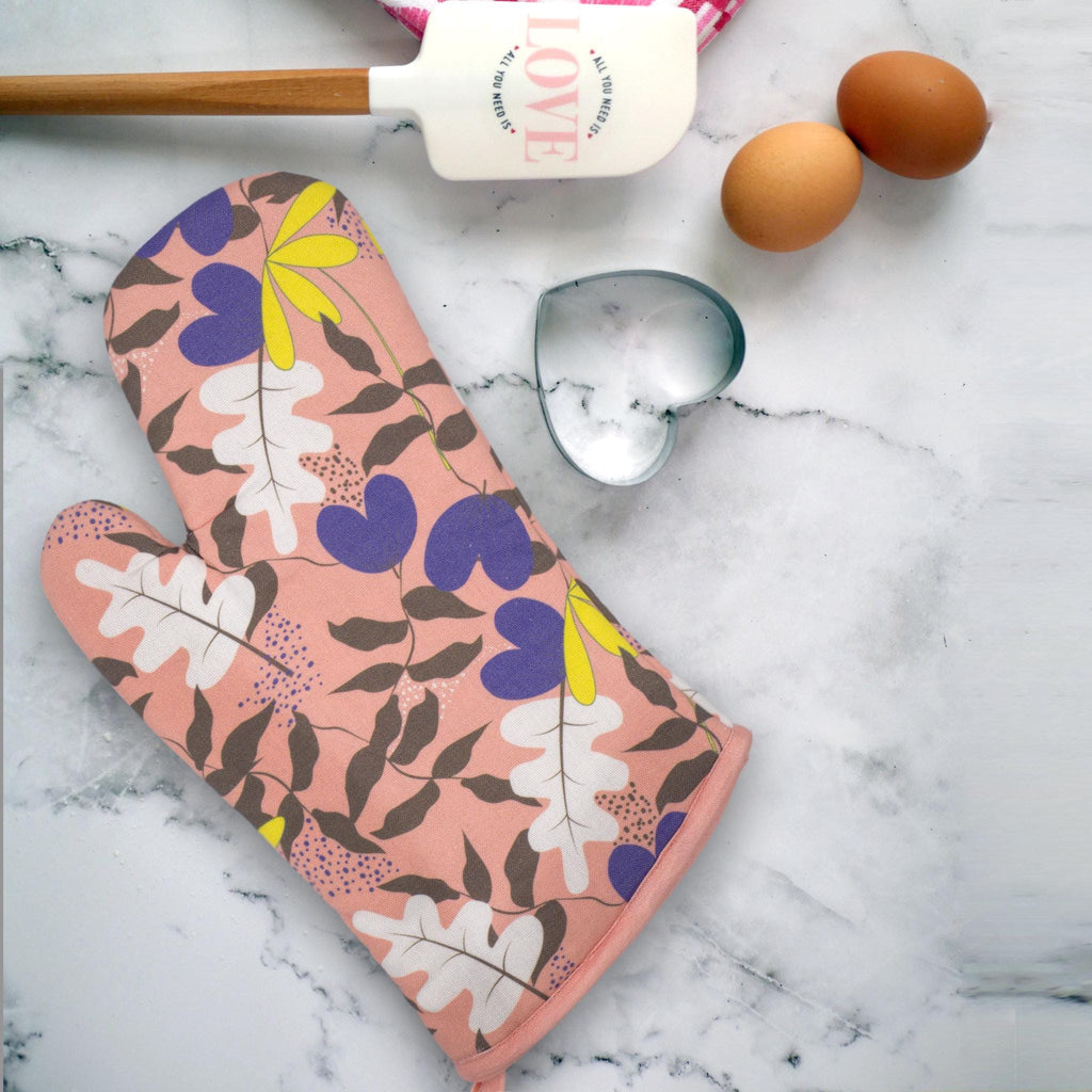 Just Leaves-Oven Mitt and Pot Holder