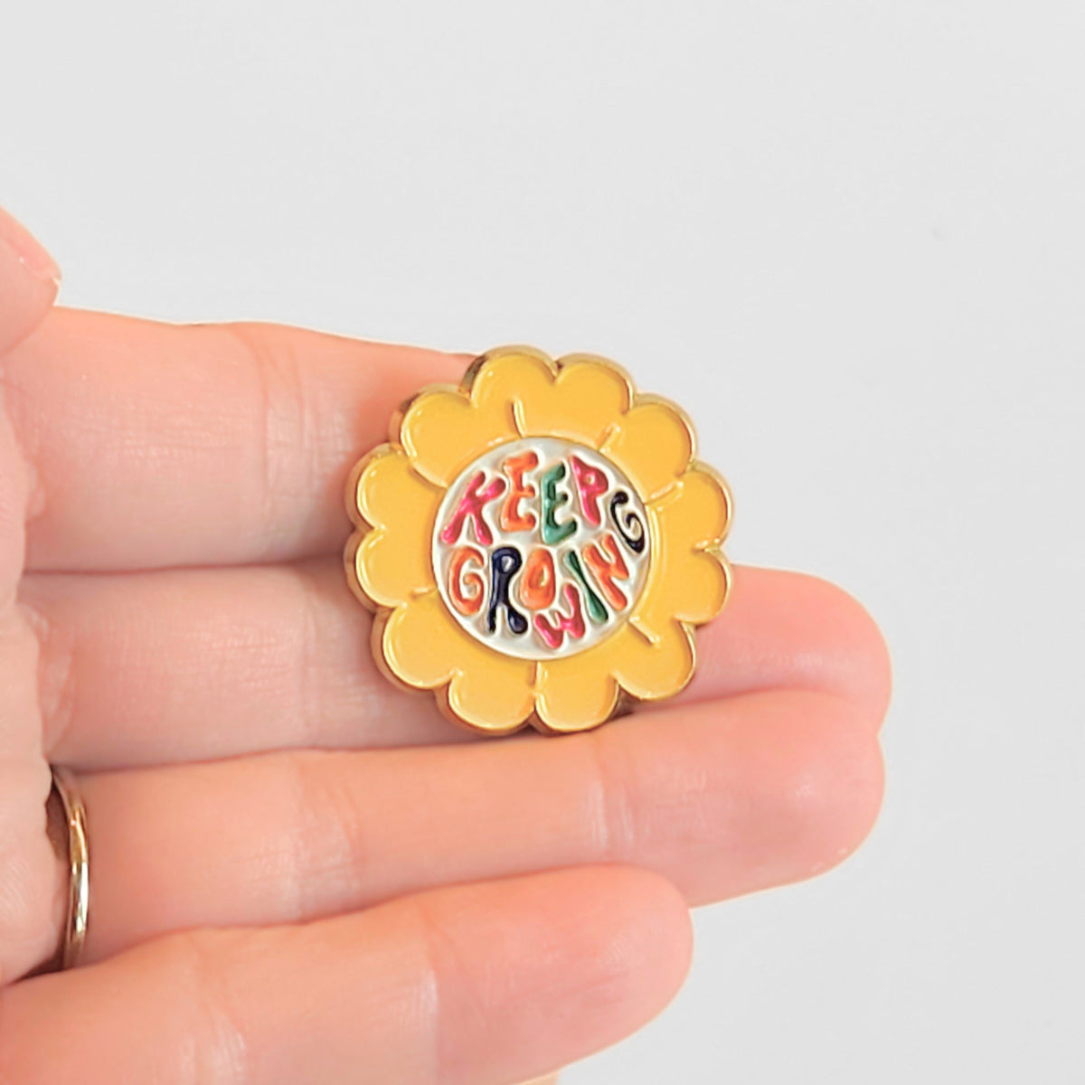 Keep Growing | Collectible Pin - Products Added