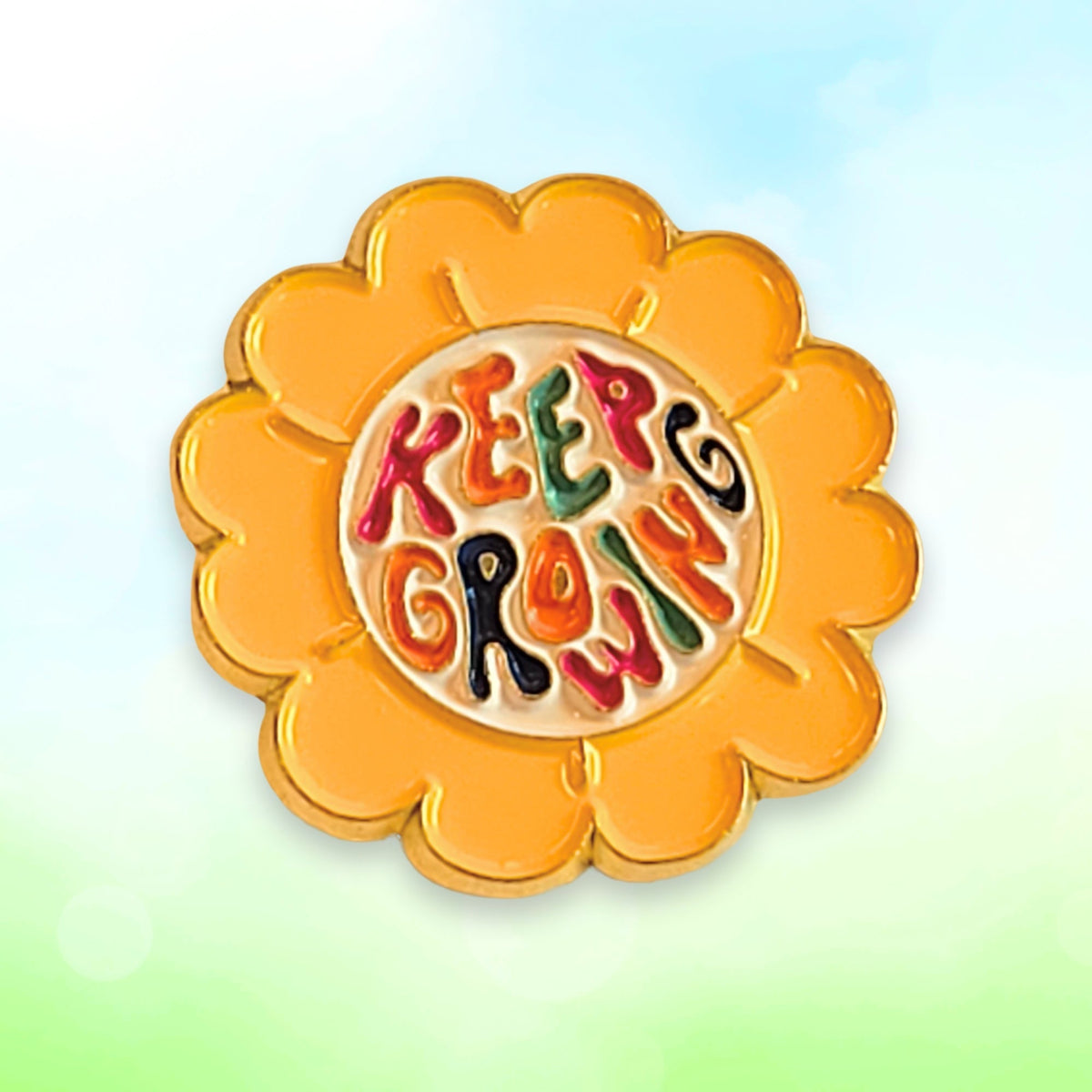 Keep Growing | Collectible Pin - Products Added