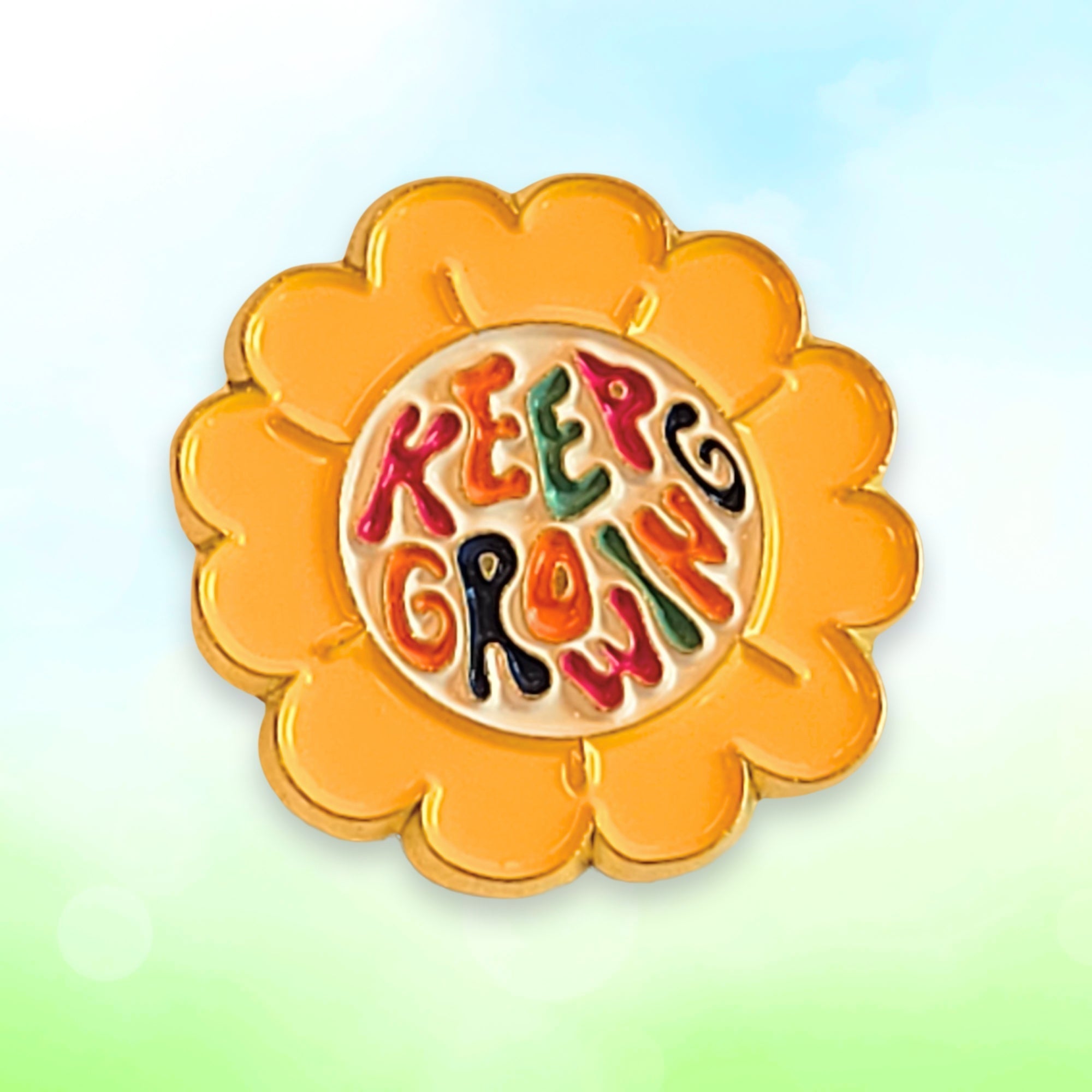 Keep Growing | Collectible Pin - Products Added