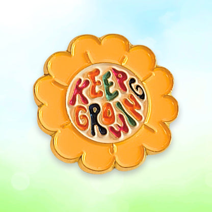 Keep Growing | Collectible Pin - Products Added