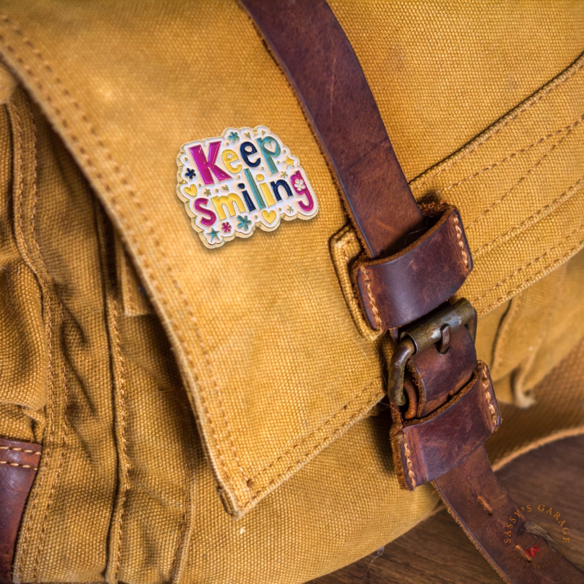 Keep Smiling | Collectible Pin - Products Added