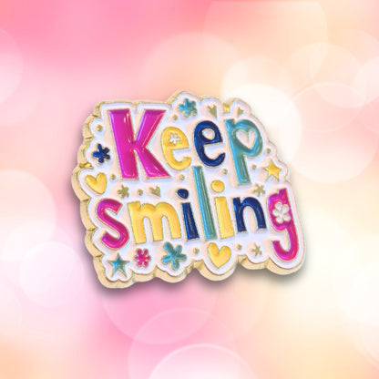 Keep Smiling | Collectible Pin - Products Added