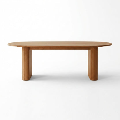 Kelowna Rounded Solid Wood Table