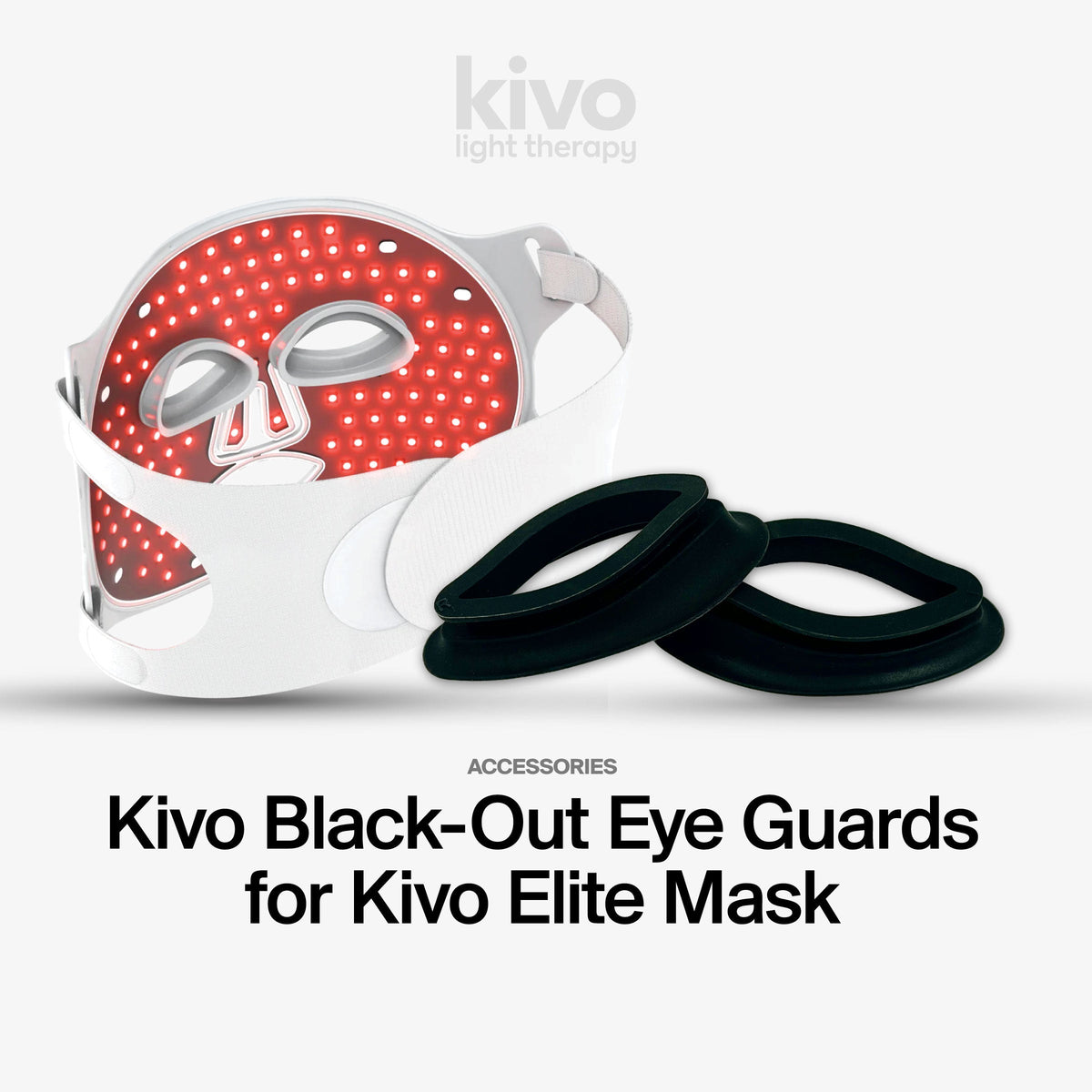 Kivo Elite Face: Blue, Yellow, Near-Infrared, and Red Light Therapy Mask