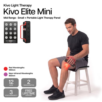Kivo Elite Mini: Portable Red Light