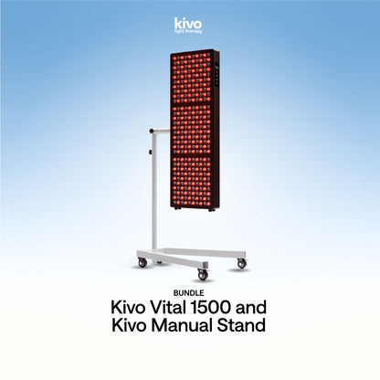 Kivo Vital 1500: Medium Wide Body Red Light Therapy Panel