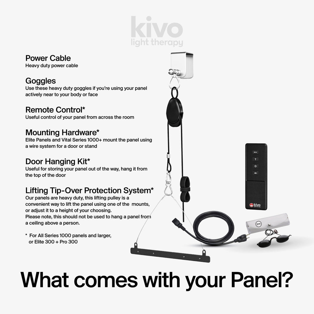 Kivo Elite 2400: Premium Extra Large Red Light Therapy Panel