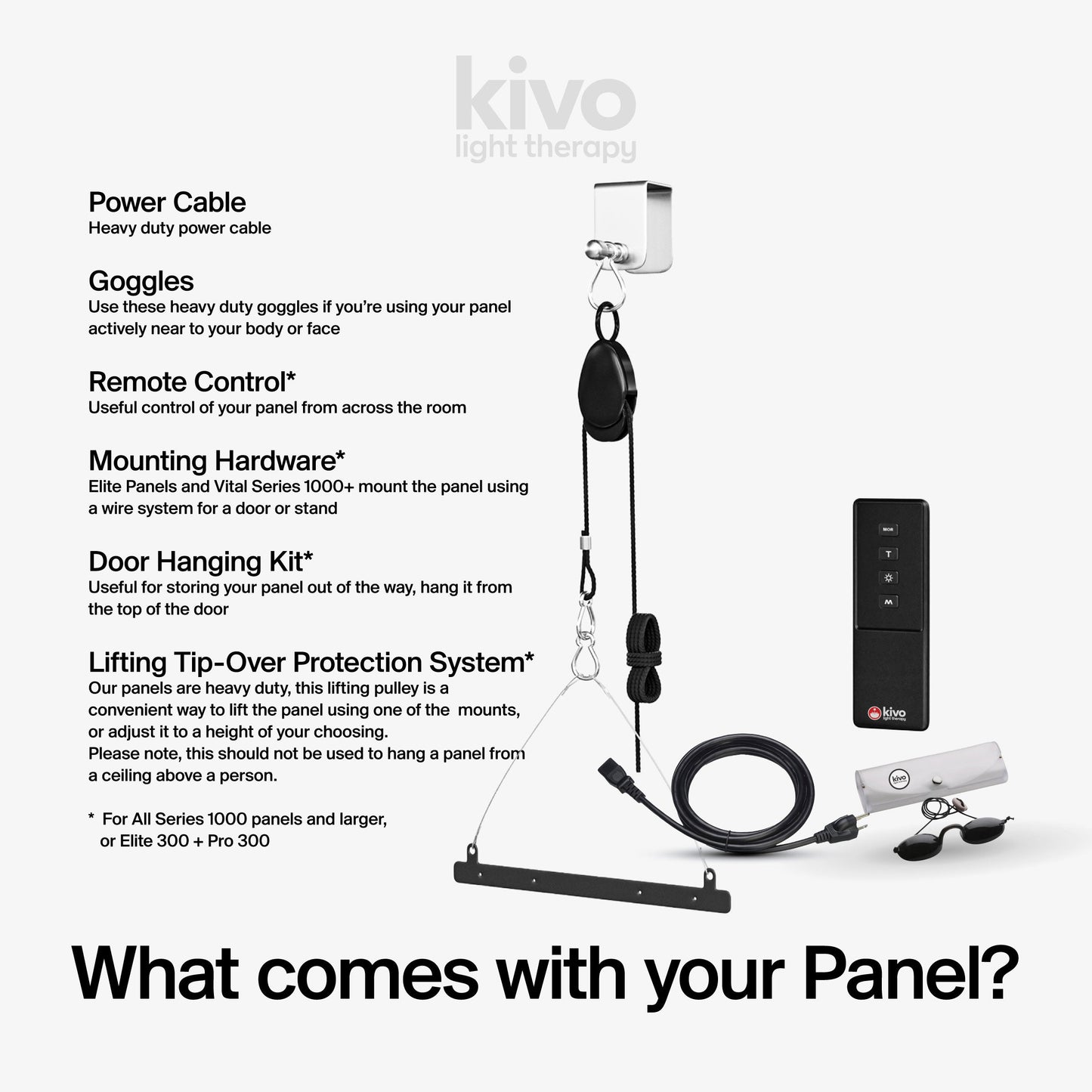 Kivo Vital 1000: Medium Full Body Red Light Therapy Panel