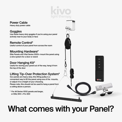 Kivo Elite 1000: Premium Medium Full Body Red Light Therapy Panel