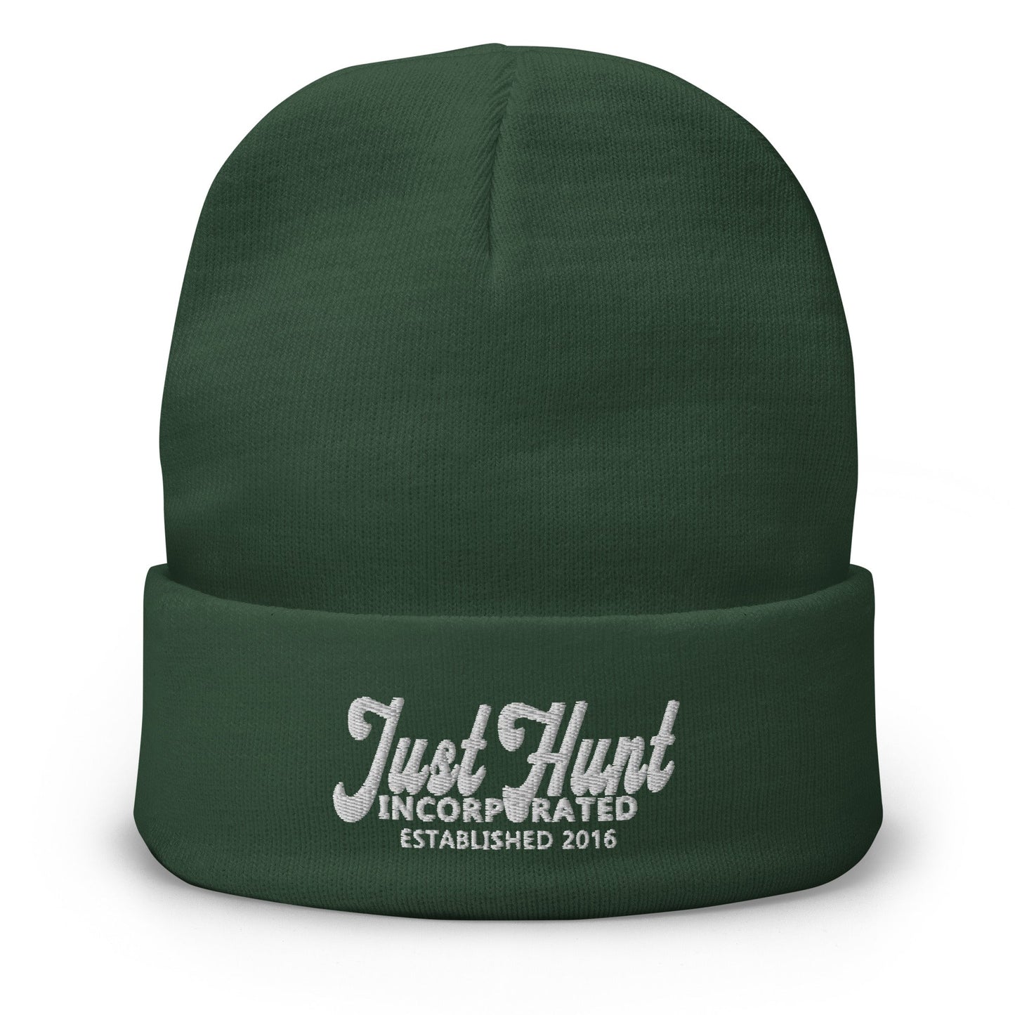 Embroidered Beanie