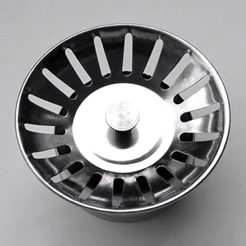 Stainless Steel Sink Cover with Drain Filter Funnel