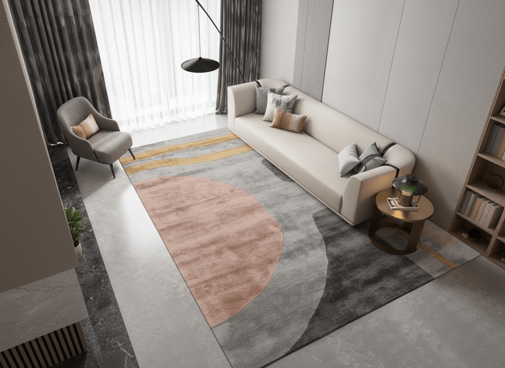 Kyoto Sunset Modernist Rug