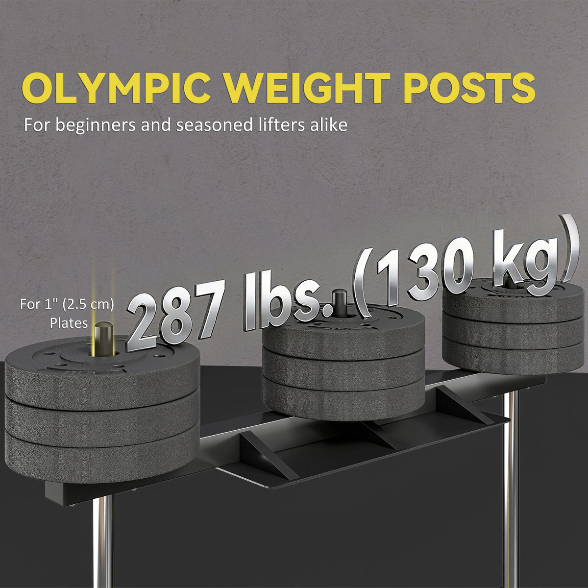 Leg Extension and Curl Machine, Adjustable Leg Extension Machine, 1" standard Plate Compatible, 660LBS Capacity