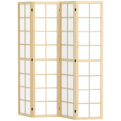 3 Panel Room Divider, 5.6 ft Folding Wall Divider Room Partition for Home Office, Bedroom, Black