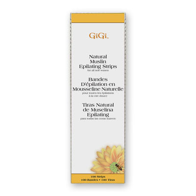 GiGi Muslin Strips Large 100 pkg