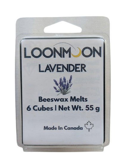 Hand-Poured Scented Beeswax Wax Melts - 6 Cubes, 55 g