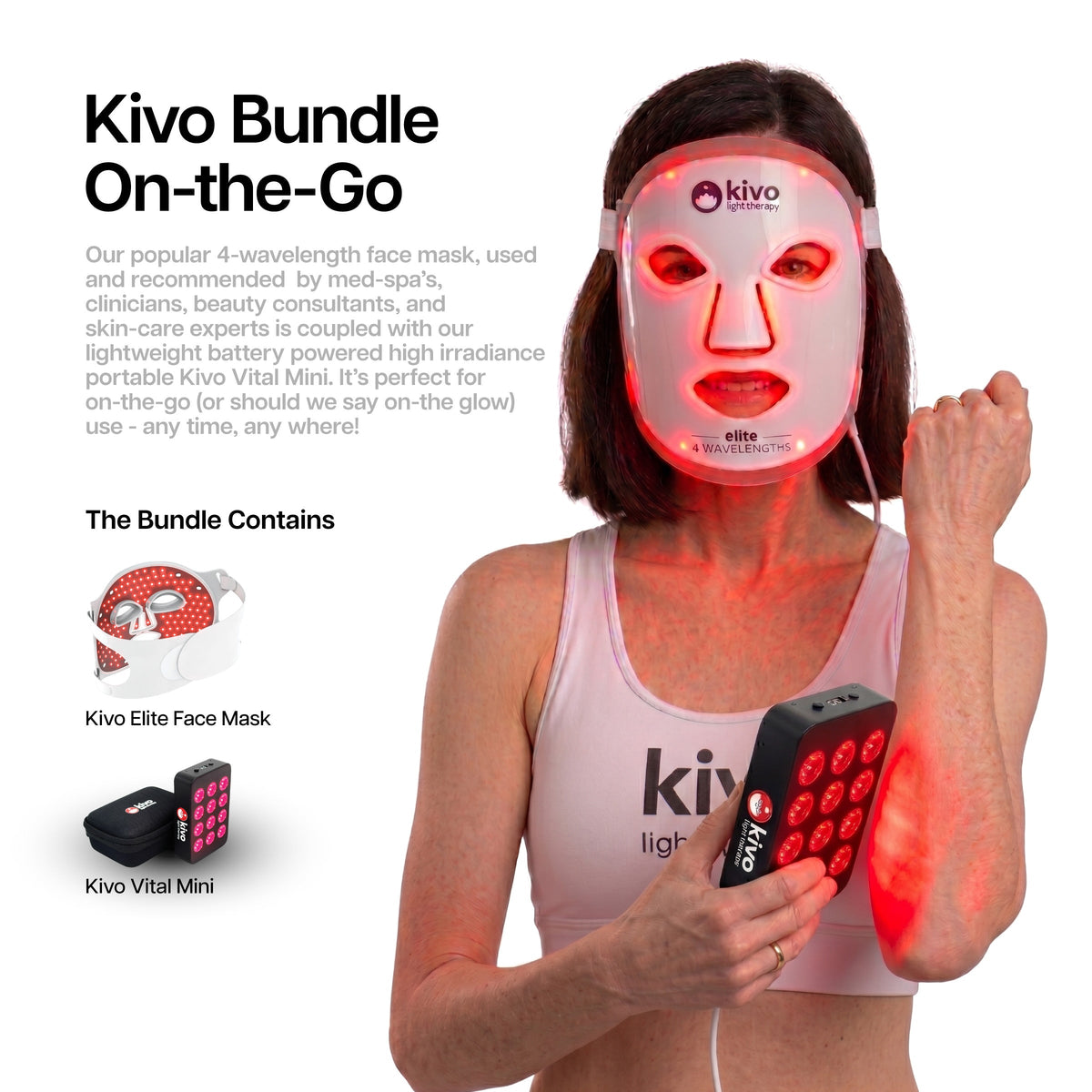 Kivo Elite Mask + Mini Bundle