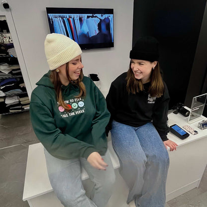Hoodie "Feel all the Feels" brodé
