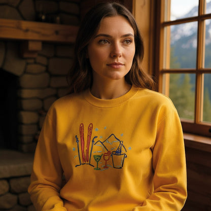 Crewneck Apéro Hivernal brodé