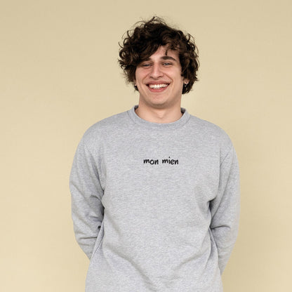 Crewneck "Mon mien" brodé